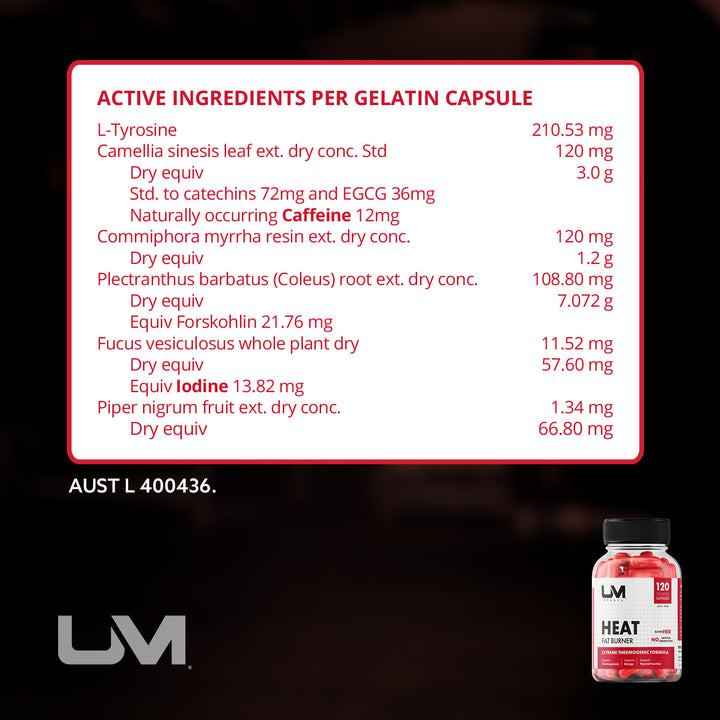 HEAT Thermogenic Energy Formula