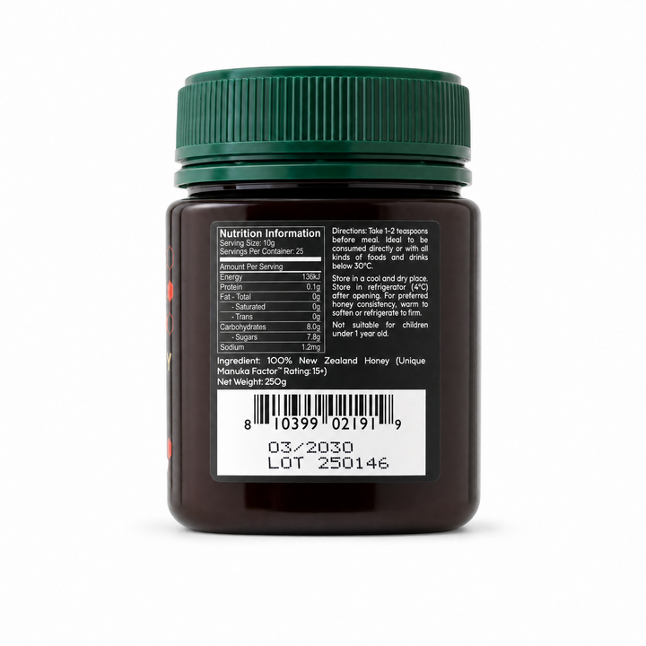 New Zealand Premium Manuka Honey UMF 15+ MGO 512+ by CATALO