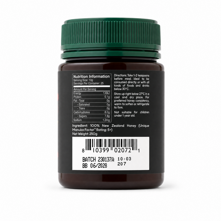 New Zealand Premium Manuka Honey UMF 5+ MGO 83+ by CATALO